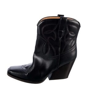 Stella McCartney Vegan Leather Ankle Western Boots